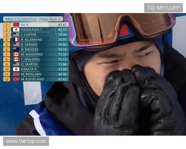 苏翊鸣完美第三滑爆哭全场致敬